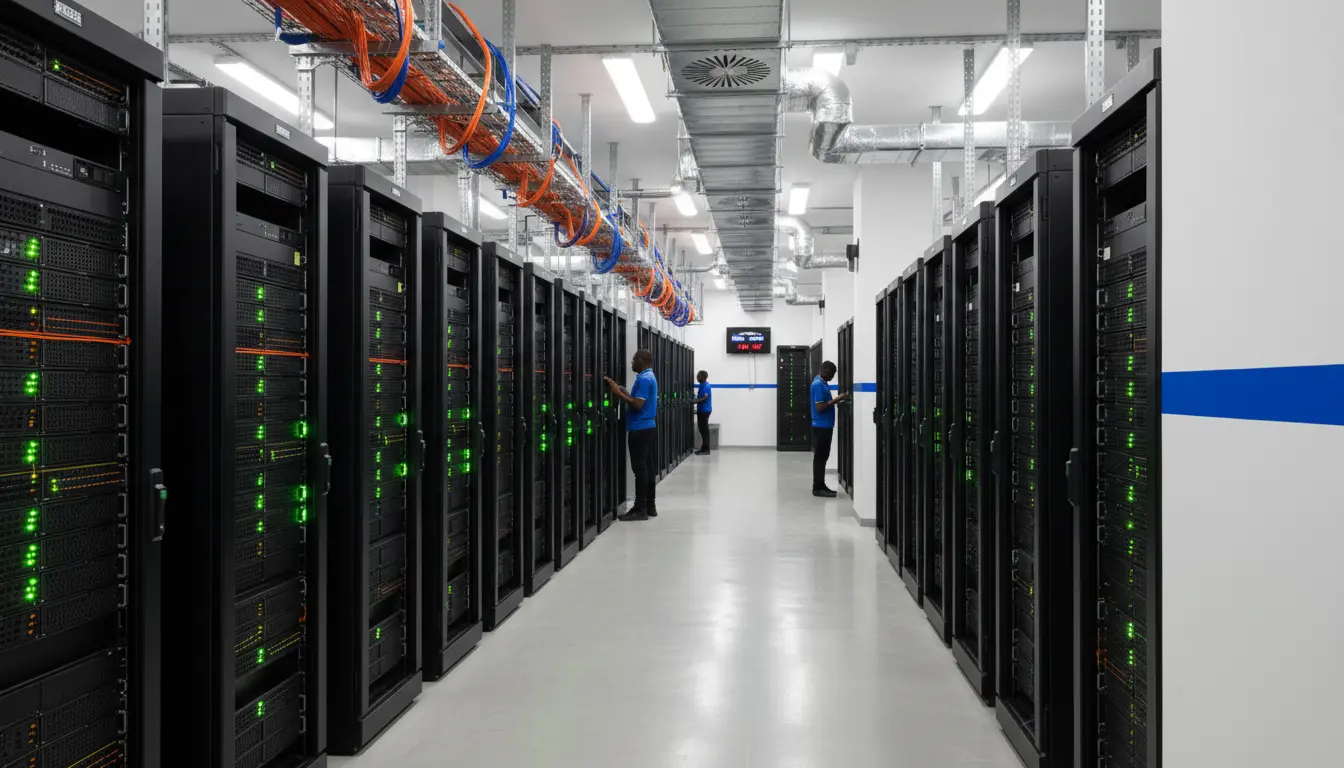 Hyperscale Compute Data Center Interior
